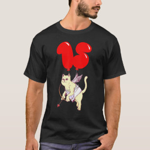 Cute Angel Cat   15th Birthday   Kids Balloon Part T-Shirt