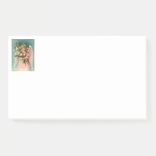 Cute Angel In Pink Dress Post-it Notes