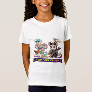 Cute Angel Koala and Chaos Opossum - Love & Mayhem T-Shirt