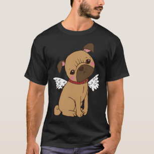 Cute Angel Pug T-Shirt