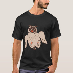 Cute Angel Pug T-Shirt