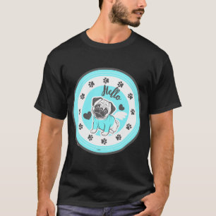 Cute Angel Pug T-Shirt
