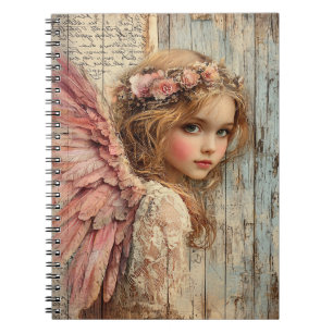 Cute Angel Spiral Notebook