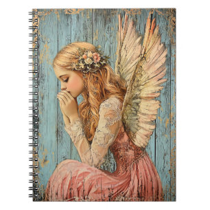 Cute Angel Spiral Notebook