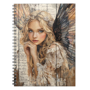 Cute Angel Spiral Notebook