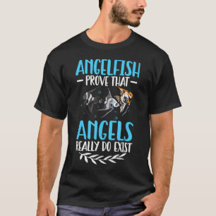 Cute Angelfish Fish Owner Aquarium Fish Lover Ange T-Shirt