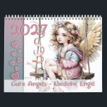 Cute Angels – Niedliche Engel 2027 Calendar<br><div class="desc">This charming angels calendar / cherubs calendar / guardian angels calendar (or in German: Engelkalender) is designed to bring romance, spiritual inspiration, and joy all year round. Each month features adorable little angels in soft blue, pink, green, orange, brown, and white tones, radiating warmth and positivity. Hearts on a colour-coordinated...</div>
