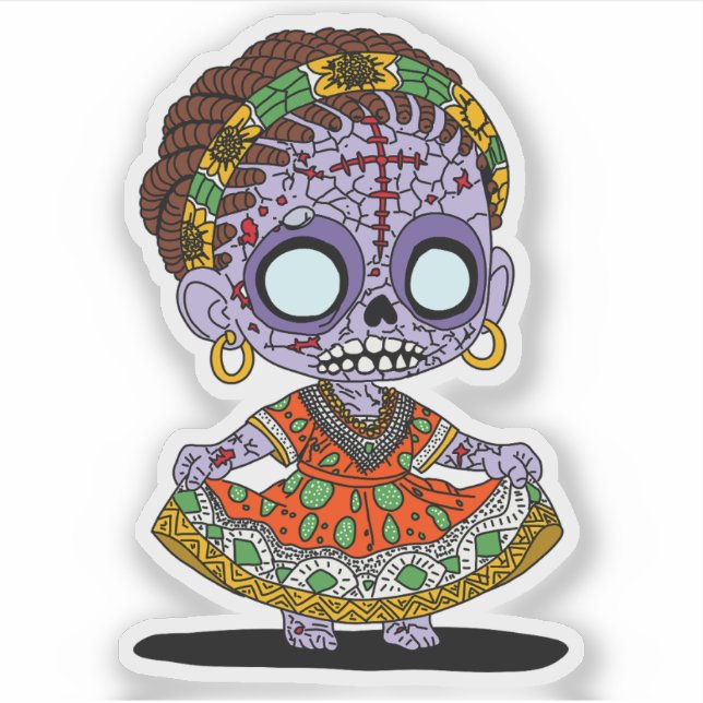 Cute Angolan Zombie (Front)