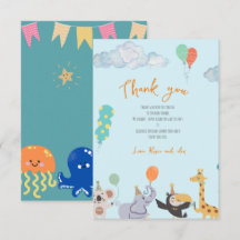 Cute Animal baby shower 