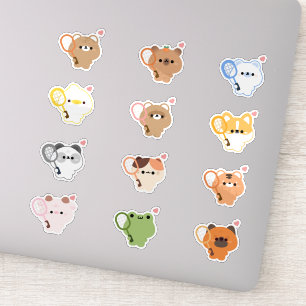 Cute Animal Badminton 