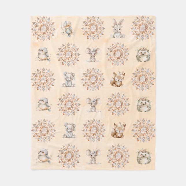 Cute Animal Blanket (Front)