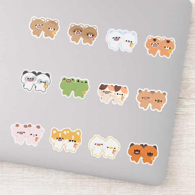 Cute Animal Couple  (Detail)