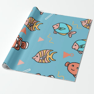 Cute Animal Design Seamless Pattern paper