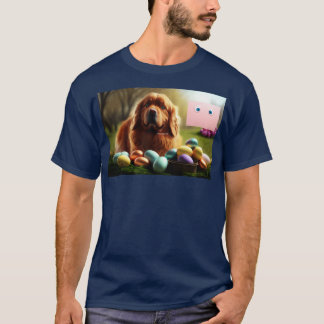 cute animal dog in the egg for puppy lover T-Shirt