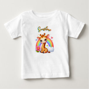Cute Animal Graphic Tee for Toddlers