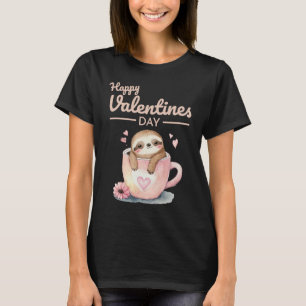 Cute Animal Heart Panda Happy Valentine Day 14 T-Shirt