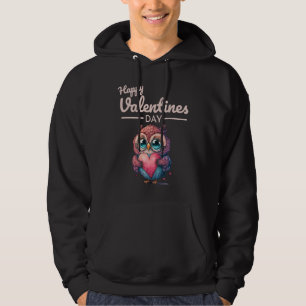 Cute Animal Heart Panda Happy Valentine Day 21 Hoodie