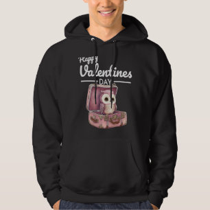Cute Animal Heart Panda Happy Valentine Day 25 Hoodie