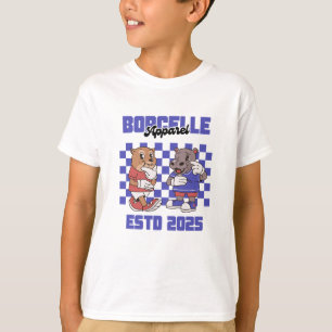 Cute Animal Illustrative T-Shirt