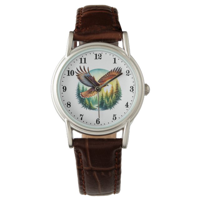 Cute animal lovers eagle watch (Front)
