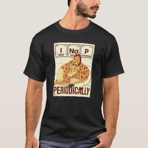 Cute Animal Nap Periodically Pajama Funny Sleeping T-Shirt