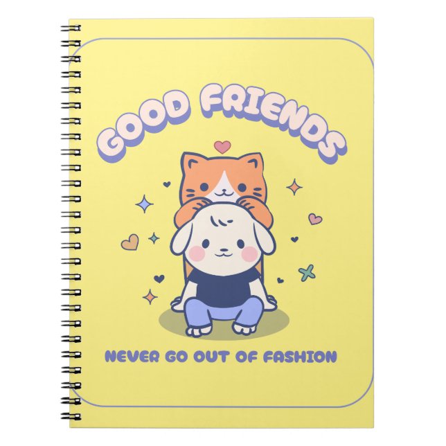 Cute Animal Notebook (Front)