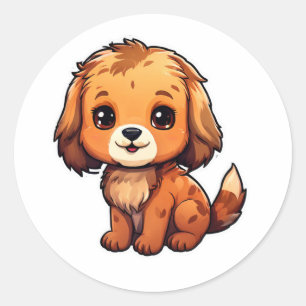 Cute animal stickers for a pet-loving dog