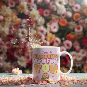 Cute Animal themed Heart-Eyed Cat Mug