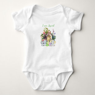 Cute Animals Baby Bodysuit I Am Loved