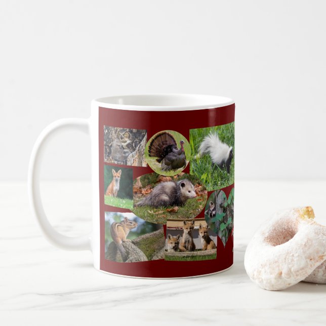 Cute Animals Coffee Mug (With Donut)