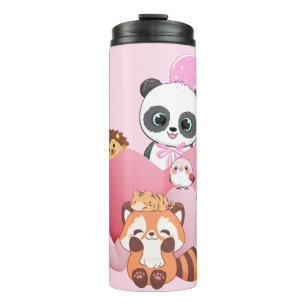 Cute Animals Design Thermal Tumbler