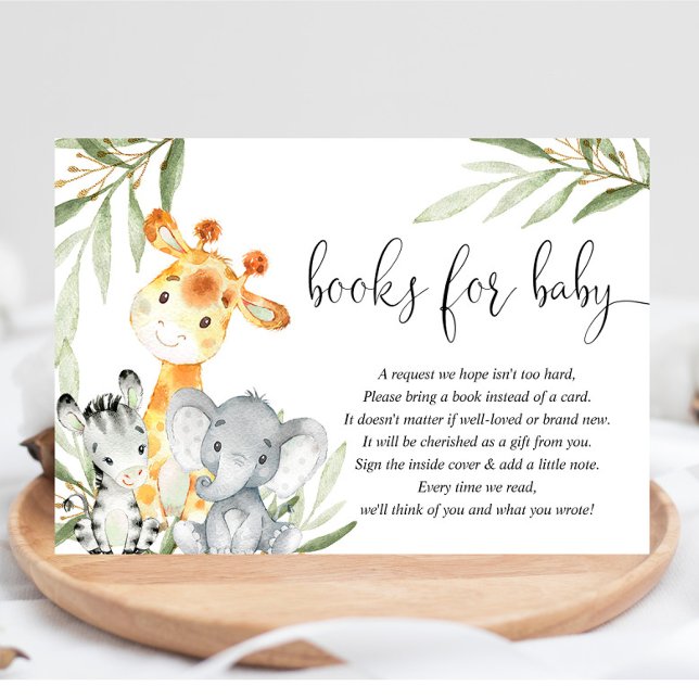 Cute animals gender neutral book instead of card (Creator Uploaded)