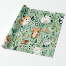 Cute animals gift ideas Wrapping Paper