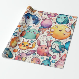 Cute animals gift ideas Wrapping Paper