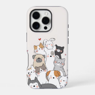 cute animals iPhone 16 pro case