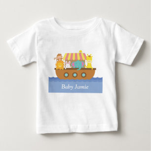Cute Animals, Noah's Ark, for babies Baby T-Shirt