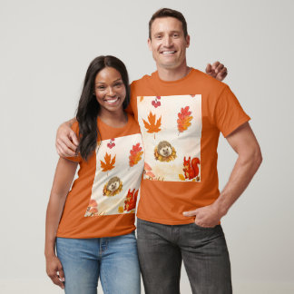 Cute animals on tshirt. T-Shirt