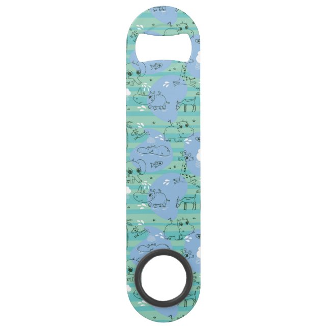 Cute animals playing with water 3 (Front)