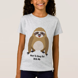 Cute animated Sloth T-Shirt