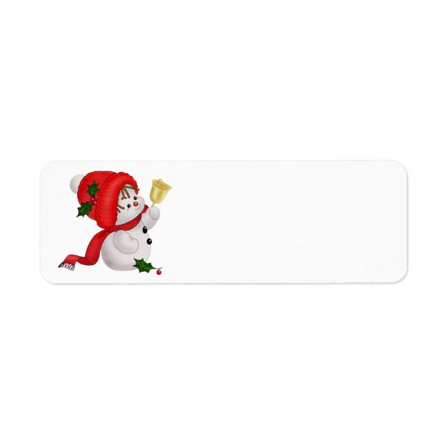 Cute animated Snowman (Front)