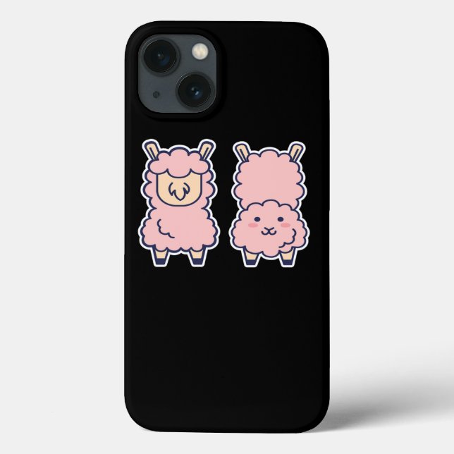 Cute Anime Alpaca Manga Kawaii Llama Case-Mate iPhone Case (Back)