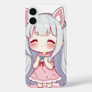 Cute Anime iPhone 16 Plus Case