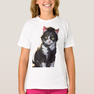 Cute anime design kids t-shirt