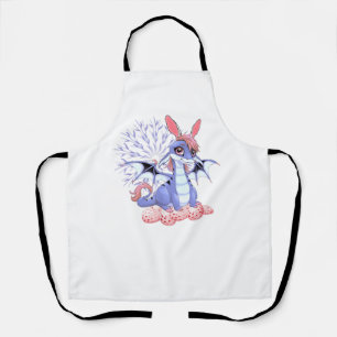Cute Anime Dragon Bunny Easter Shirt Toddler Girl  Apron