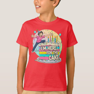 Cute Anime Eyes Birthday Cake Lover T-Shirt