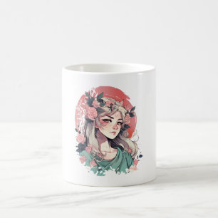 Cute Anime Girl Coffee Mug