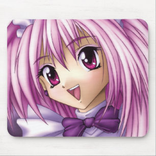 Cute Anime Girl Maid Mouse Mat