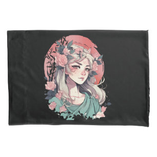 Cute Anime Girl Pillowcase