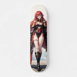 Cute Anime Girl Skateboard