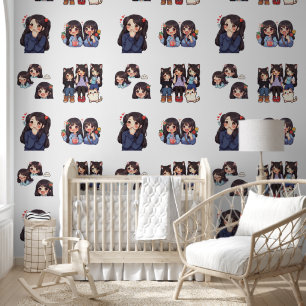 Cute anime girl  wallpaper